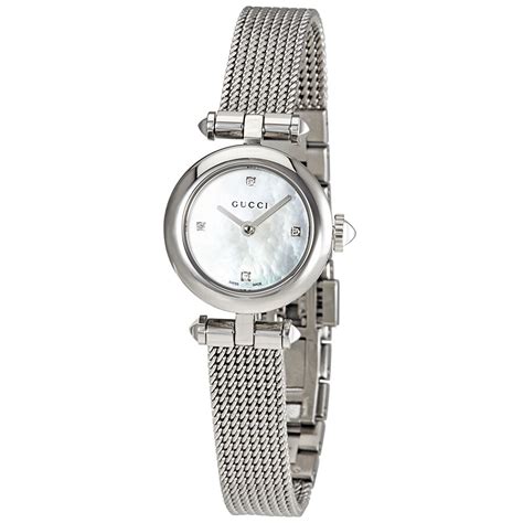 gucci diamantissima ladies watch|stainless steel gucci ladies watches.